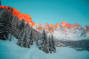 Ai piedi delle Pale di San Martino