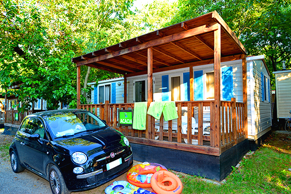 Bungalow e mobile home in camping village