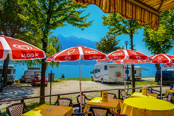 CAMPEGGIO GARDA 3* - Limone sul Garda (BS) Case mobili 5 posti, sulla sponda bresciana del lago di Garda