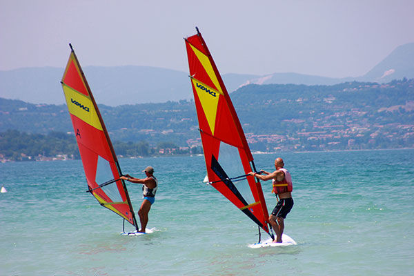 Direttamente sul Lago di Garda