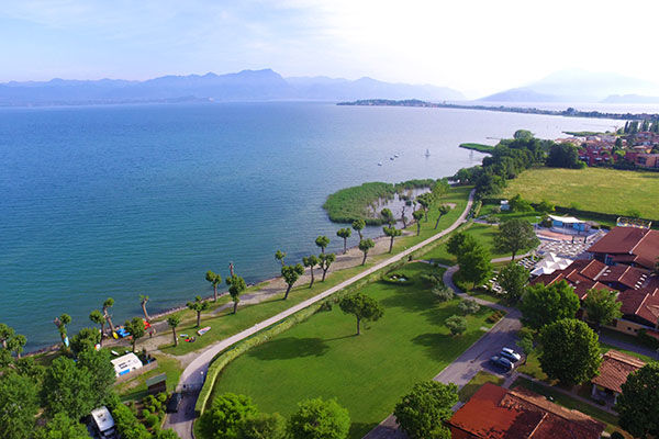 Direttamente sul Lago di Garda