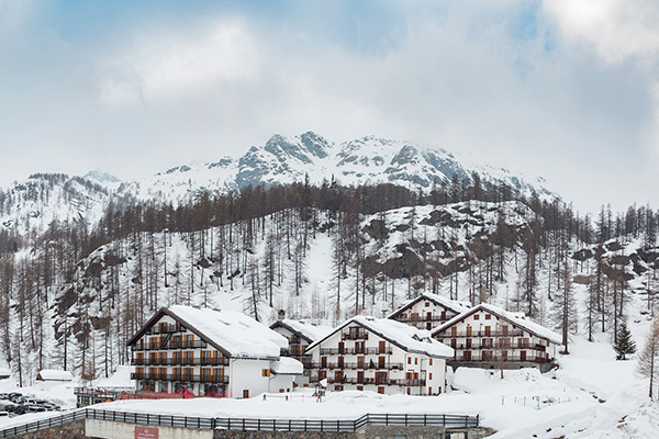 Vista panoramica sul Monterosa