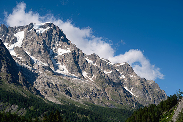 Ai piedi del Monte Bianco 
