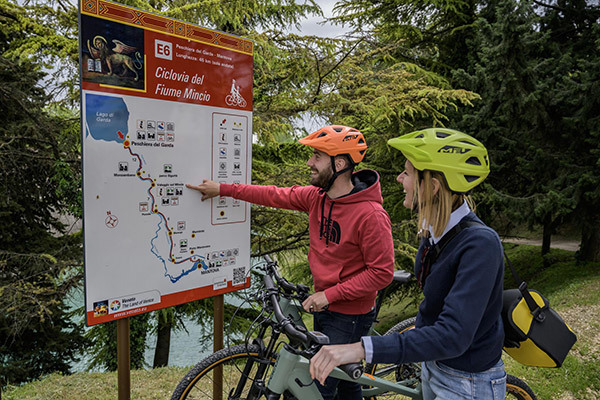 il sud del Garda in e-bike