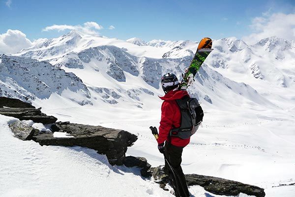 Sciare nel Parco Nazionale dello Stelvio
