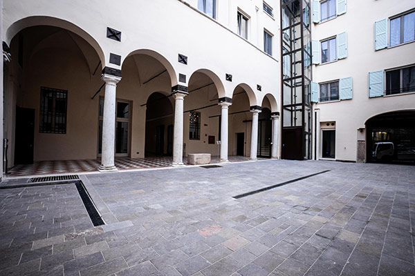 Soggiorno in un palazzo storico