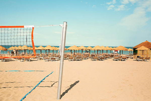 Direttamente sulla spiaggia