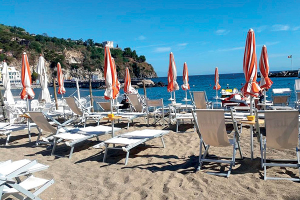 Direttamente sulla spiaggia