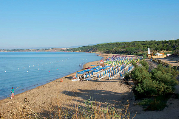 A 350 metri dalla spiaggia