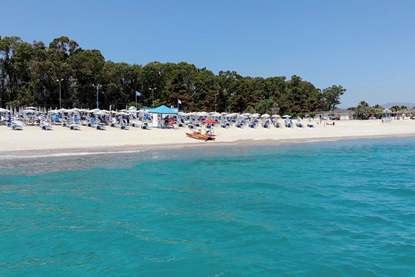 Direttamente sulla spiaggia