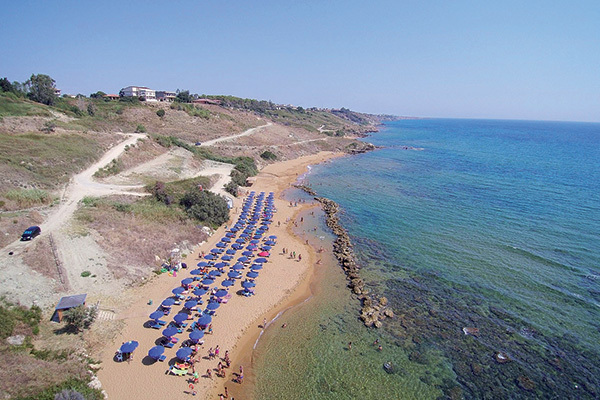 Direttamente sulla spiaggia