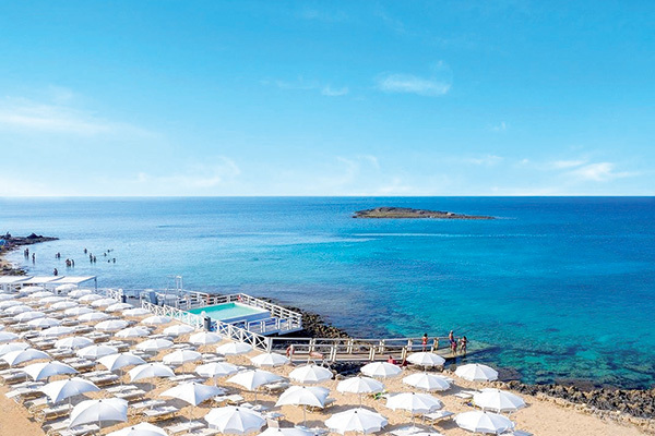 Direttamente sulla spiaggia