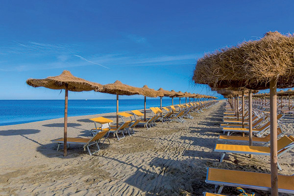 Direttamente sulla spiaggia