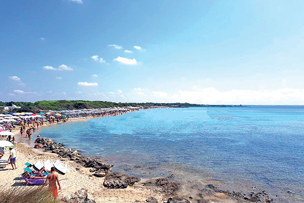 A 400 metri dalla spiaggia