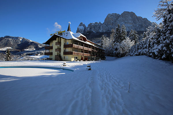 Nello splendido scenario delle Dolomiti