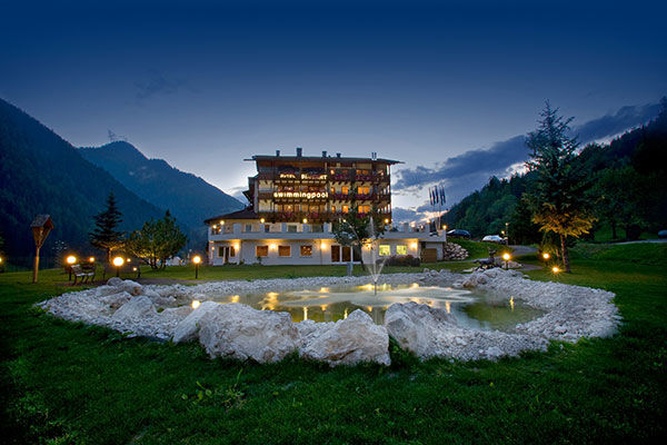 Area wellness di 2.000 mq con vista panoramica