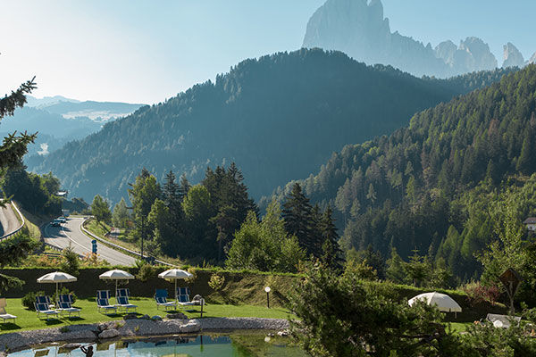 Area wellness di 2.000 mq con vista panoramica