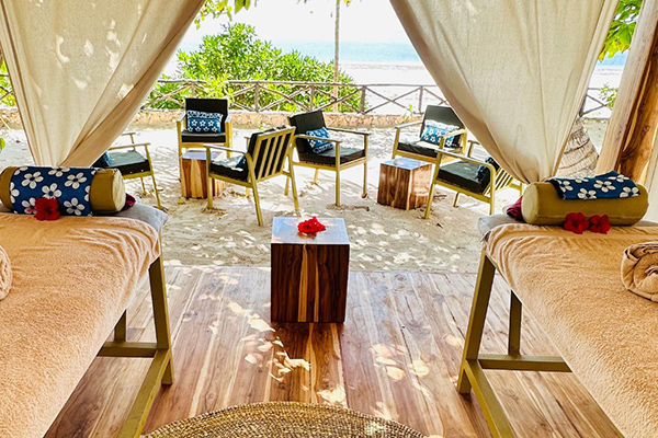 PALUMBO MNEMBA VIEW RESORT - Matemwe (Zanzibar - Tanzania) Posizione esclusiva, con vista sull'isola di Mnemba