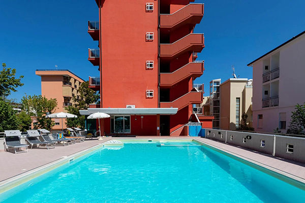 HOTEL MEDITERRANEO 3* - Cesenatico (FC) Servizio spiaggia incluso