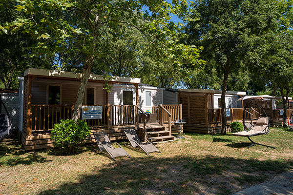 Bungalow e mobile home in camping village
