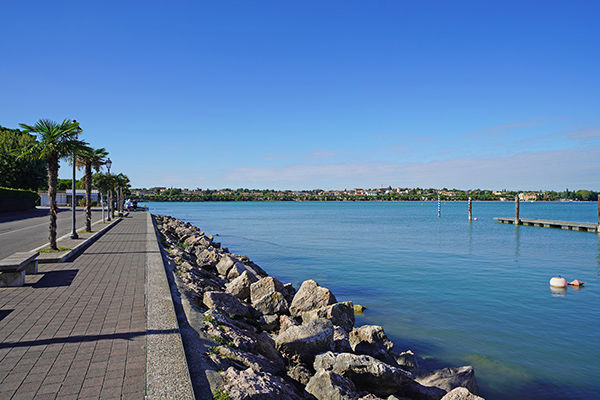 A 100 metri dal lago di Garda