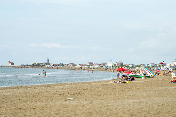 Camping fronte mare