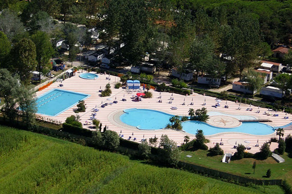 Camping fronte mare