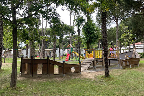 Camping fronte mare