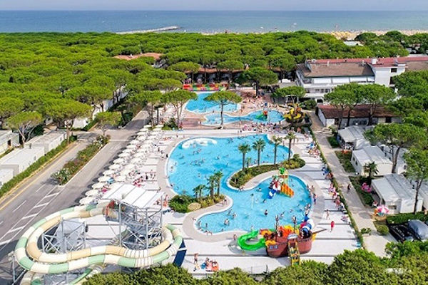 Residence con parco acquatico