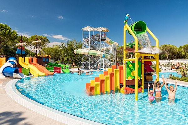 Residence con parco acquatico