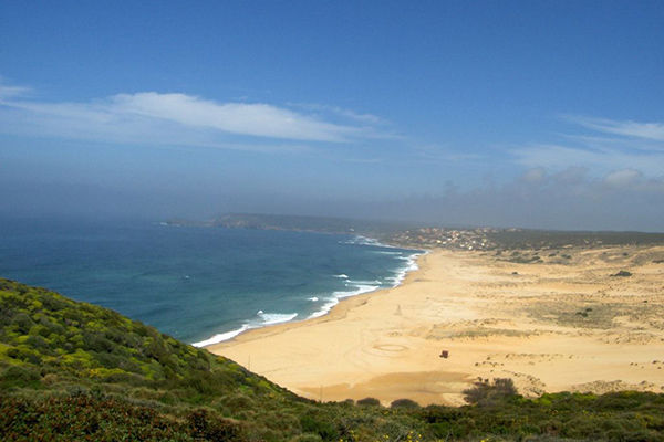 Sulla costa occidentale della Sardegna