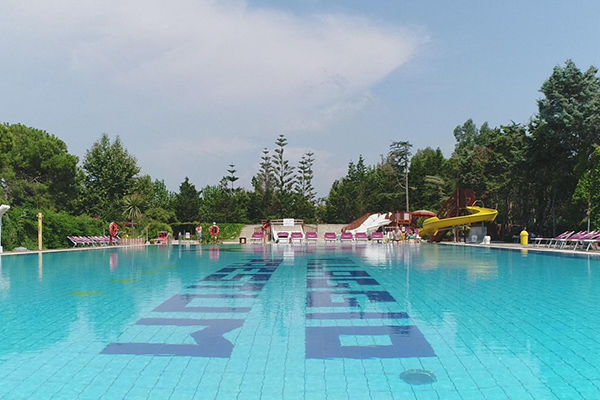 Parco acquatico di 2.100 mq