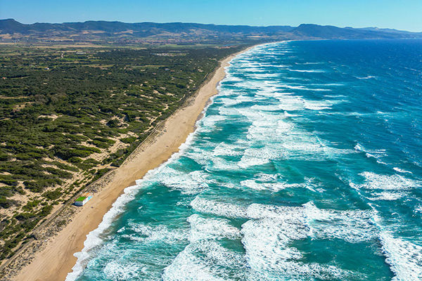 Immerso in un bosco di 9 ettari