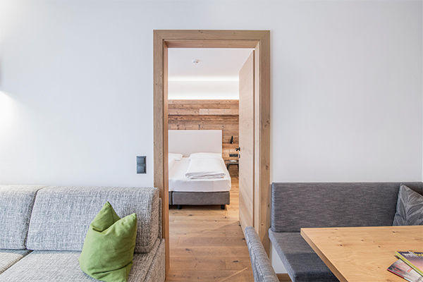 Immerso in un paesaggio alpino autentico