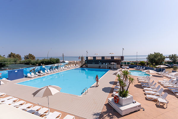 Fronte mare, ideale per famiglie