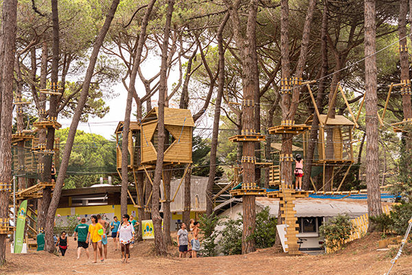 Immerso nel verde sulla Riviera Romagnola