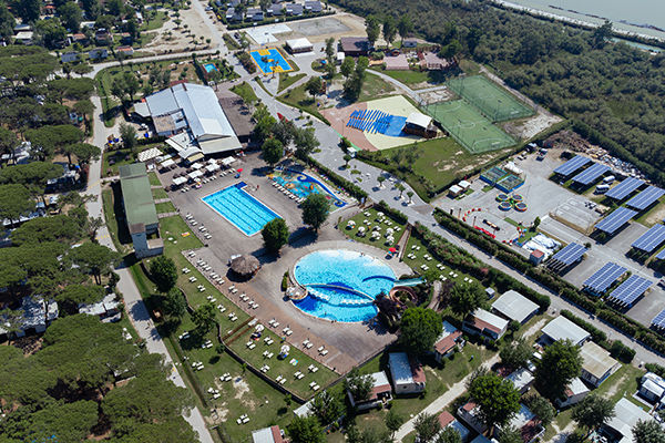 Immerso nel verde sulla Riviera Romagnola