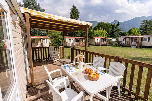 Sul Lago di Levico, immerso nella natura