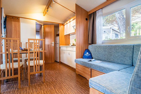 Immerso nella pineta, fronte mare