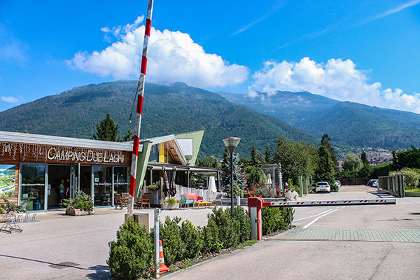 Sul Lago di Levico, immerso nella natura