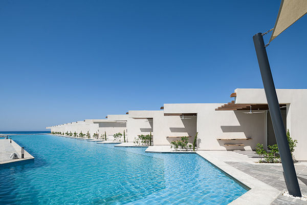 Affacciato su una baia mozzafiato