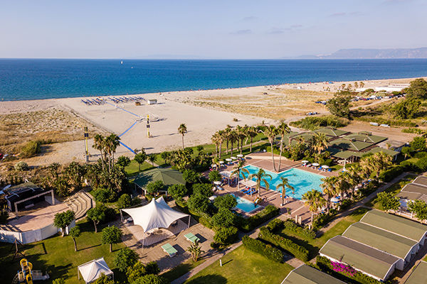 Vista panoramica sulle Isole Eolie