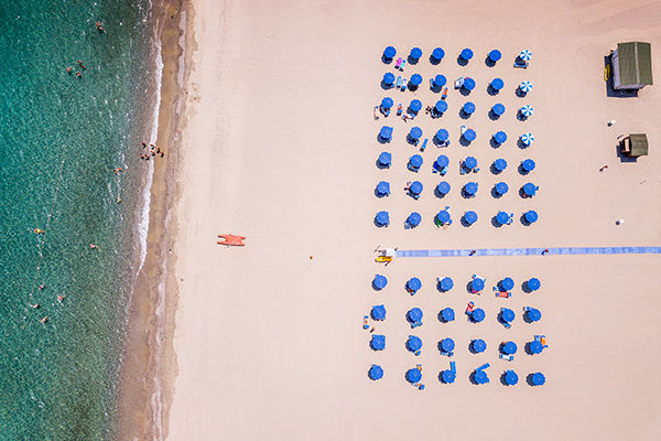Vista panoramica sulle Isole Eolie