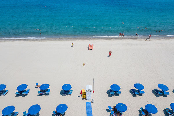 Vista panoramica sulle Isole Eolie