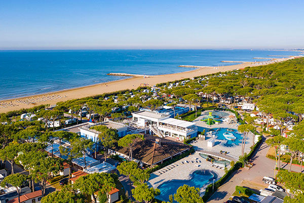 Area wellness di 1.840 mq e parco acquatico di 3.200 mq