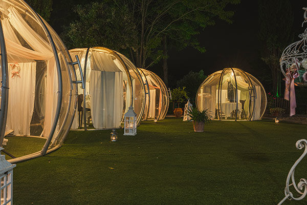 Immerso nella campagna toscana