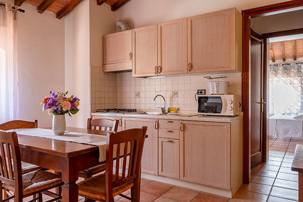 Immerso nella campagna toscana