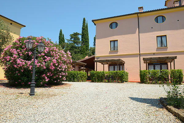 Immerso nella campagna toscana