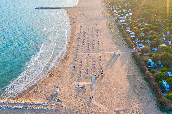 Area wellness di 1.840 mq e parco acquatico di 3.200 mq