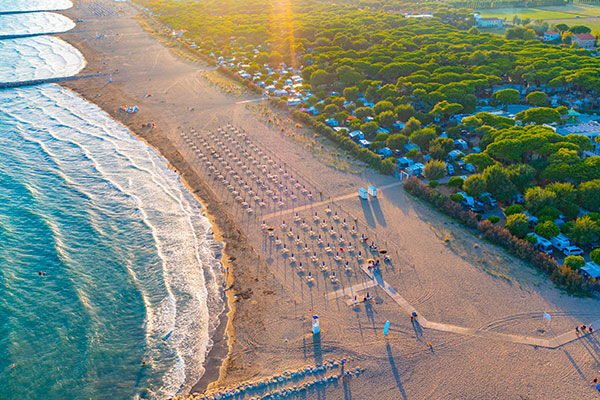 Area wellness di 1.840 mq e parco acquatico di 3.200 mq